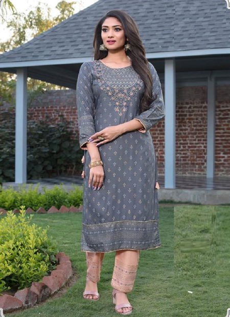 Hinaya Aishwarya 7 Rayon Printed Fancy Wear Latest Kurti Collection
 Catalog